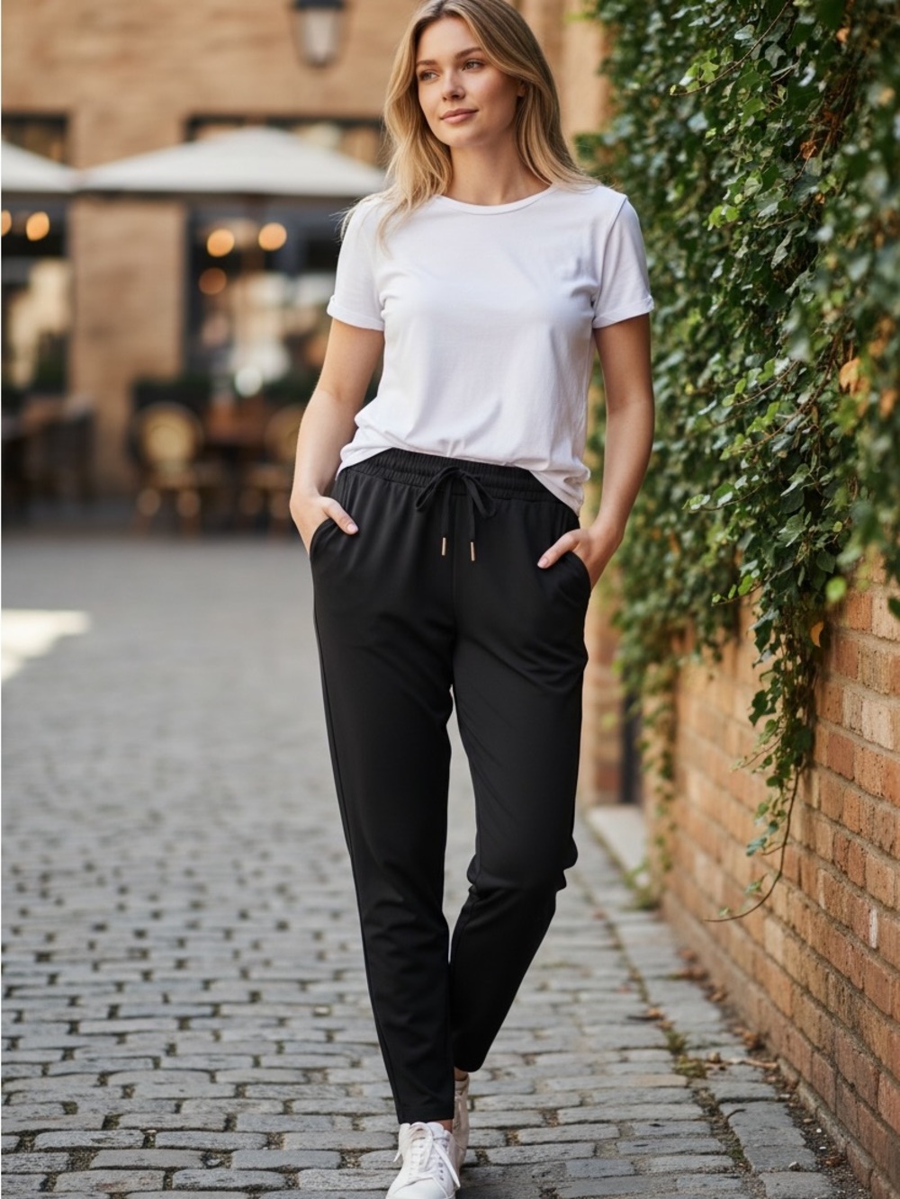 Lululemon Black Full Length Pants. Size 4